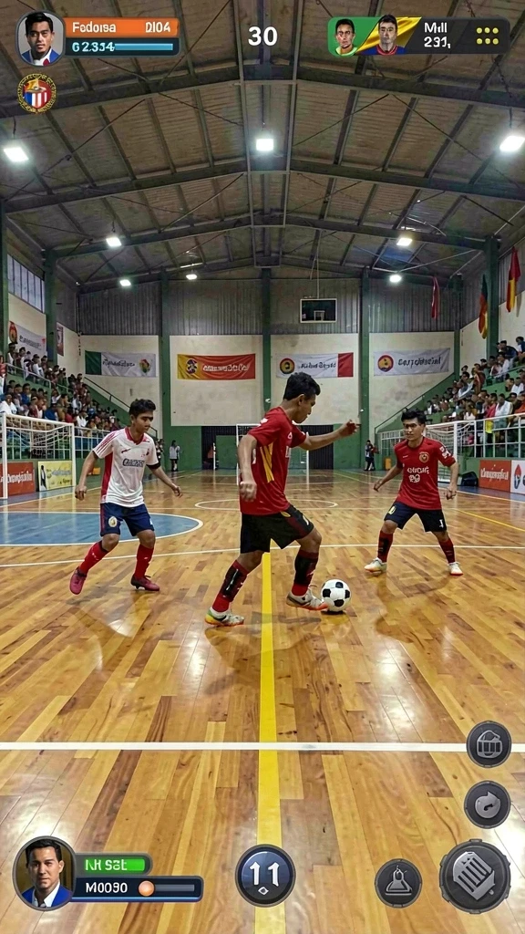 h03 - Tampilan karakter yang menarik dan berwarna-warni.