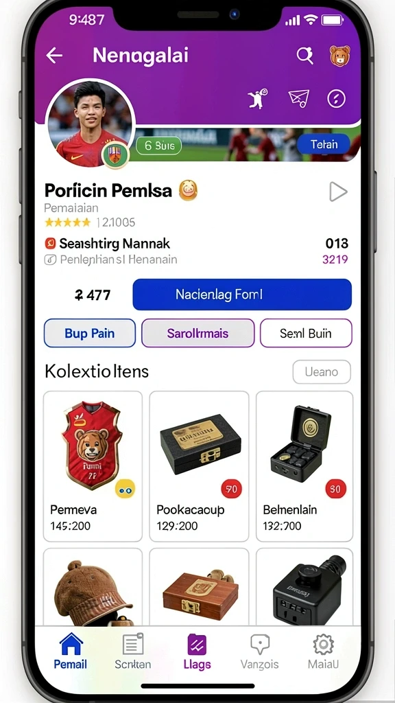 ikon777 - Tampilan awal yang menarik dan mudah dinavigasi.