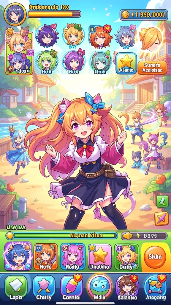 merahtoto - Screenshot dari gameplay yang seru dan menantang.